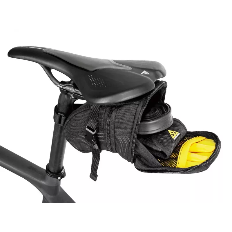 Seat Bag TOPEAK Aero Wedge Pack Medium — compact under-saddle bike storage