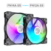 Gamemax | Case fan | FN14A-S5 | Black