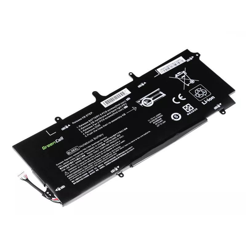 GREENCELL HP108 Battery Green Cell BL06XL HSTNN-DB5D 722297-001 722236-2C1 do HP EliteBook Folio