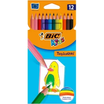 BIC Colored pencils TROPICOLORS 12 colours 022503