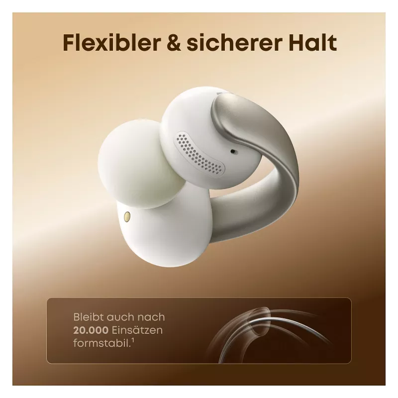 ANKER Soundcore AeroClip blue Open-Ear Clip-Earbuds Hi-Res Sound LDAC NC IP55 KI-gesttzte Telefonate