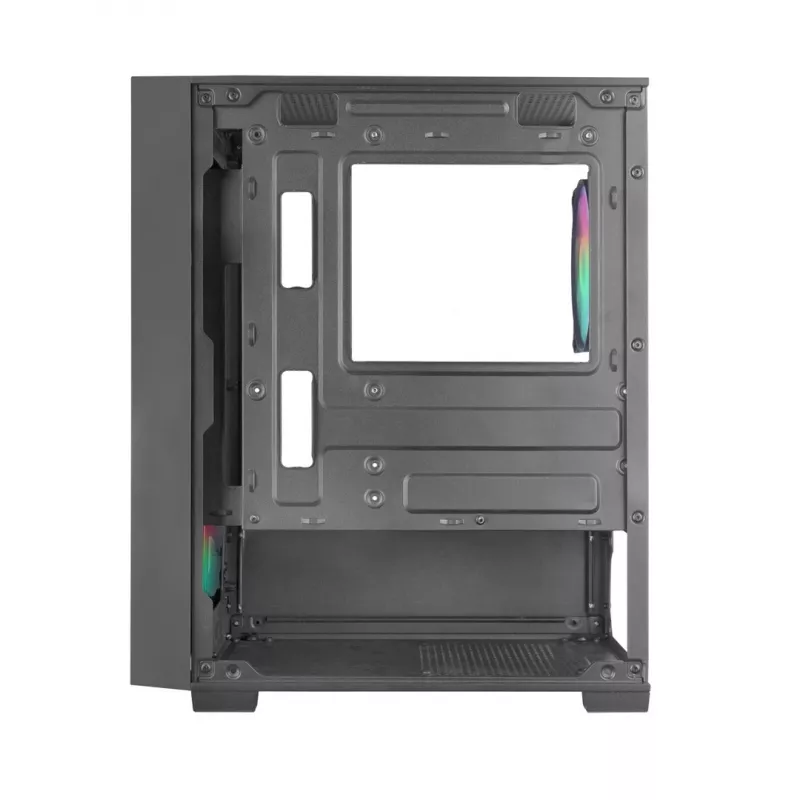 PC Case TACENS Mars Gaming MC-VORTEX Mini Tower Mini-ITX/Micro-ATX Tempered Glass Black, 3x120mm, 27.3 cm GPU, 162 mm CPU cooler