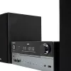 Home audio micro system Aiwa MSBTU-700DAB — 25W RMS, DAB+/FM, Bluetooth 10m, tray CD, LED display, Black/Arctic blue