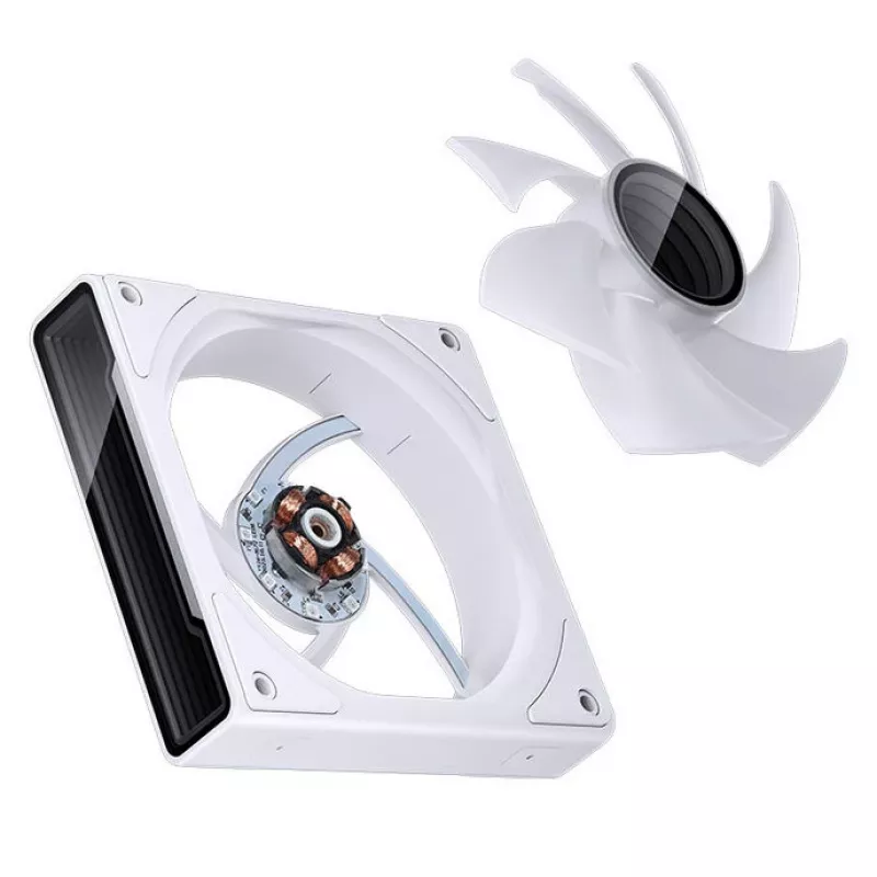 Cooling fan Jonsbo ZK-120W 3in1 A-RGB white — 120 mm, A-RGB lighting