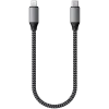 Satechi ST-TCL10M USB cable 0.25 m USB C USB C/Lightning Black Grey