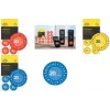 Label stickers AVERY 7901 — round inspection labels 30 mm, red, 80 pcs