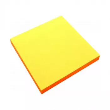 Sticky notes Forpus, Neon, 75x75mm, Orange (1x80)