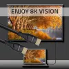 HDMI 2.1 cable QOLTEC 5 m — 48 Gbit/s, 8K@60Hz, 26AWG, gold-plated connectors