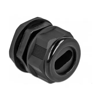 Cable Gland DeLOCK 60389 Black Plastic 2 pc(s)