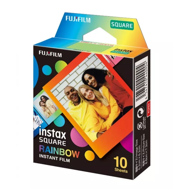 Instant Picture Film Fujifilm SQUARE Rainbow 10 pcs