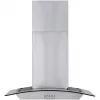 Wall-mounted kitchen hood Respekta Nova — stainless steel, extraction 307 m³/h, 150 mm duct, button controls