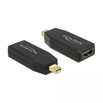 Cable gender changer DeLOCK 65583 mini Displayport 1.2 HDMI Black