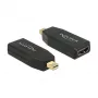 Cable gender changer DeLOCK 65583 mini Displayport 1.2 HDMI Black