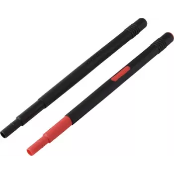 VOLTCRAFT MSL-510 test probe extension 200 mm Plug 4 mm Socket 4 mm Red, Black 1 Pair (VC-17312665)