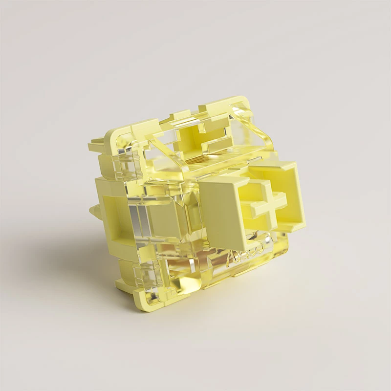 AKKO V3 Pro Cream Yellow Mechanical Switches, 5-Pin, Linear, 50 g, 45 pcs