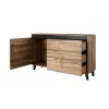 Cama chest of drawers NORD wotan oak/antracite