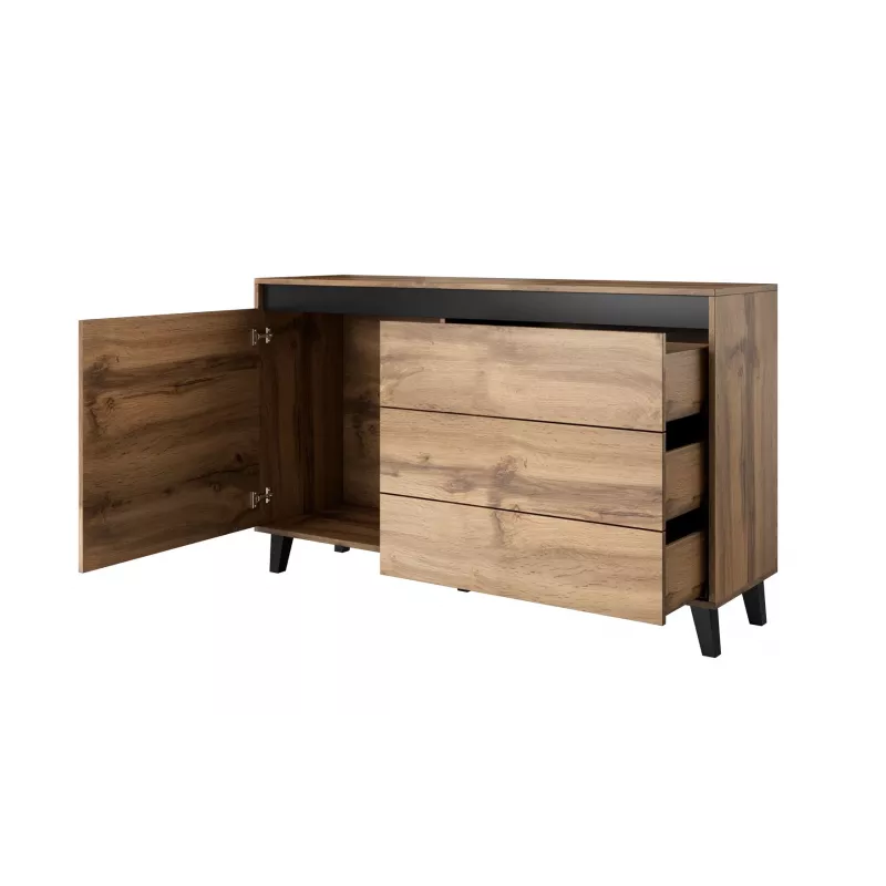 Cama chest of drawers NORD wotan oak/antracite