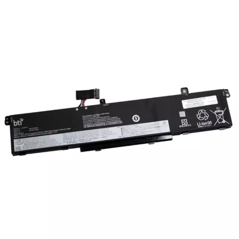 Battery for Lenovo ThinkPad P17 Gen 2 / T15g Gen 2 — BTI 92Wh 6‑cell, 11.55V, 7960mAh, Black
