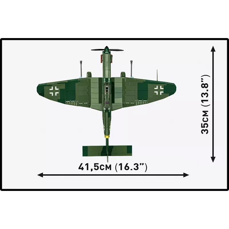 Building Set Cobi Blocks Junkers JU 87G-2 Stuka 571 pcs model kit