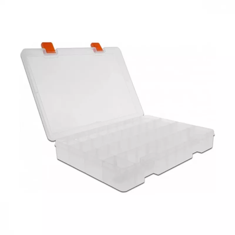 Tool box DeLOCK Transparent sorting plastic box 18350