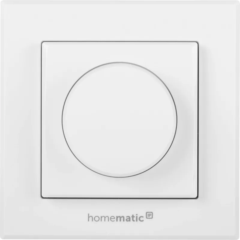 Light switch Homematic IP HMIP-WRCR Rotary White 55x55x27 mm