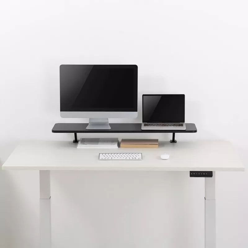 Monitor desk shelf Ergooffice.eu ER-409, screw-mounted, fits 13 inch–32 inch, max load 20 kg