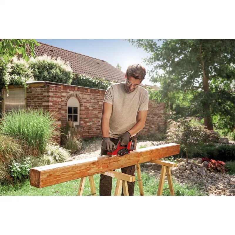 Power X-Change Cordless Planer TE-PL 18/82 Li-Solo, 18Volt, Electric Planer Red/black, without Battery and Charger