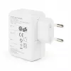 CHARGER USB UNIVERSAL WHITE/4PORT EG-U4AC-02 GEMBIRD