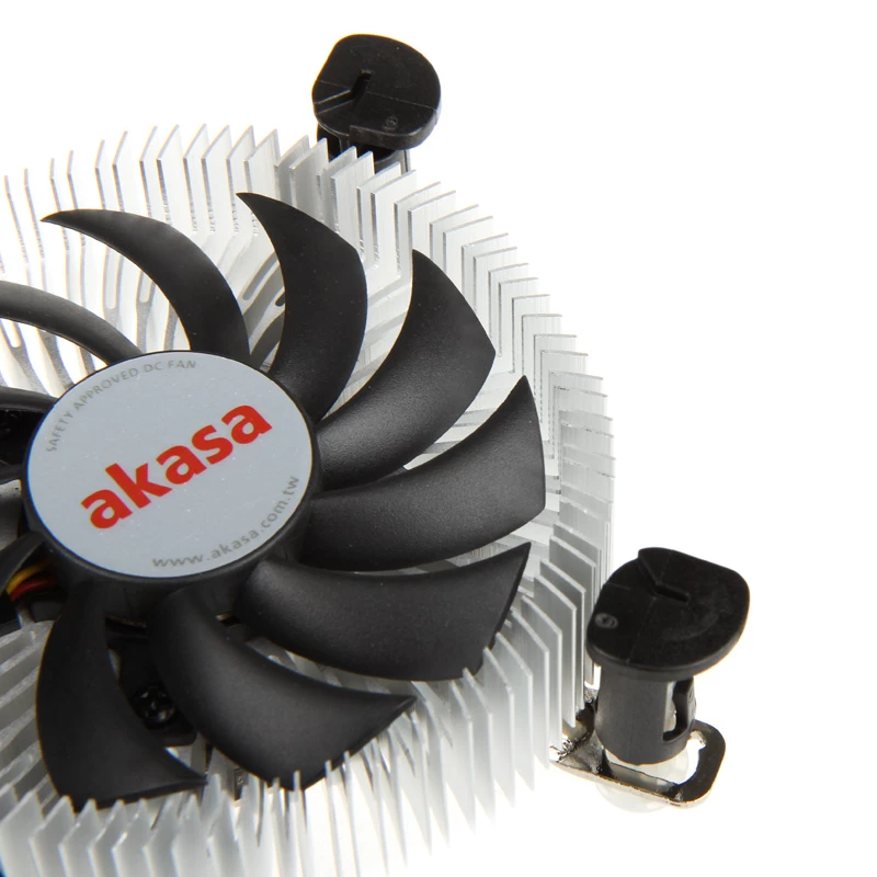 Cooler Akasa AK-CC7122BP01 Processor Cooling System 7.5 cm Aluminium Blue
