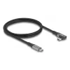 USB Cable DeLOCK 81131 1m USB C Black 40 Gbit/s