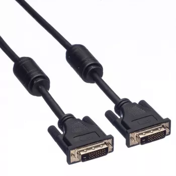 DVI Cable ROLINE DVI (24+1) Dual Link M/M 7.5 m