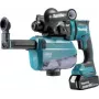 Makita DHR182RTWJ - Rotary Hammer - Cordless - 3 modes - SDS-plus - 1.7 Joules - 2 Batteries - 18 V