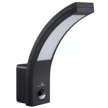 Exterior LED Motion Sensor Lamp MACLEAN MCE244B — LED fixture with built-in motion sensor