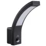 Exterior LED Motion Sensor Lamp MACLEAN MCE244B — LED fixture with built-in motion sensor