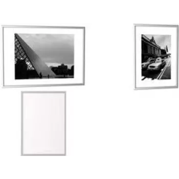 Picture frame Paperflow 6CCF30X40.35 — aluminium, 300×400 mm, silver