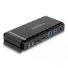 KVM Switch DeLOCK DisplayPort 1.4 8K 60Hz USB Audio