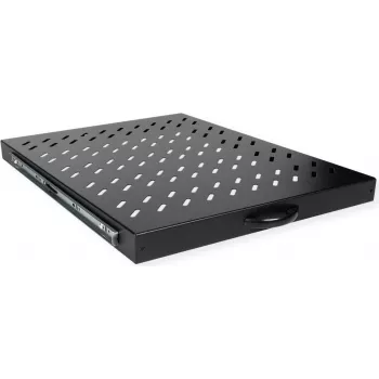 ROLINE 19 inch Rack Shelf 1 HE extendable 550 T 25 kg black (26.21.0276)