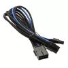 SilverStone PCI-8-Pin to PCIe-6+2-Pin Cable, 250mm - black/Blue