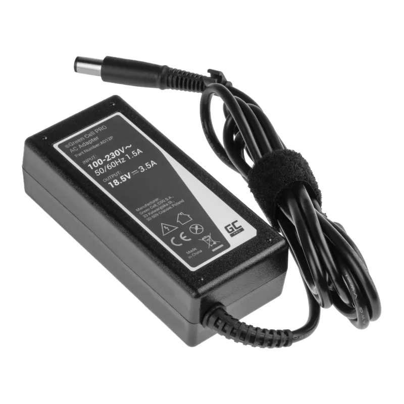 Green Cell AD12P power adapter/inverter Indoor 65 W Black