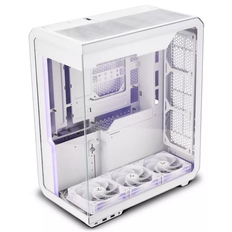 Computer case, SSUPD Xhuttle Midi-Tower, Midi-Tower, white