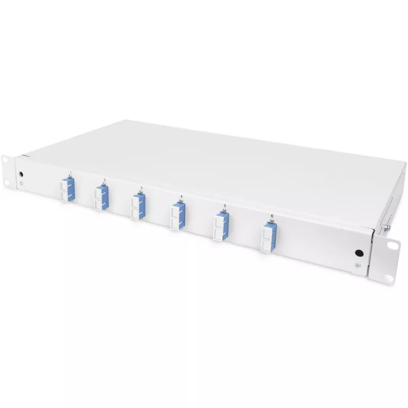 Fiber Optic Splice Box Digitus DN-96320/9 SC OS2 51.5 cm Grey