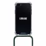 Necklace case for iPhone Xs Max by Lookabe — gold with green strap