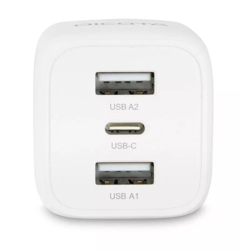 DICOTA D32069 mobile device charger Laptop, Smartphone White AC Fast charging Indoor