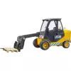 Forklift BRUDER JCB Teletruk toy — ABS, recommended age 3+, black and yellow