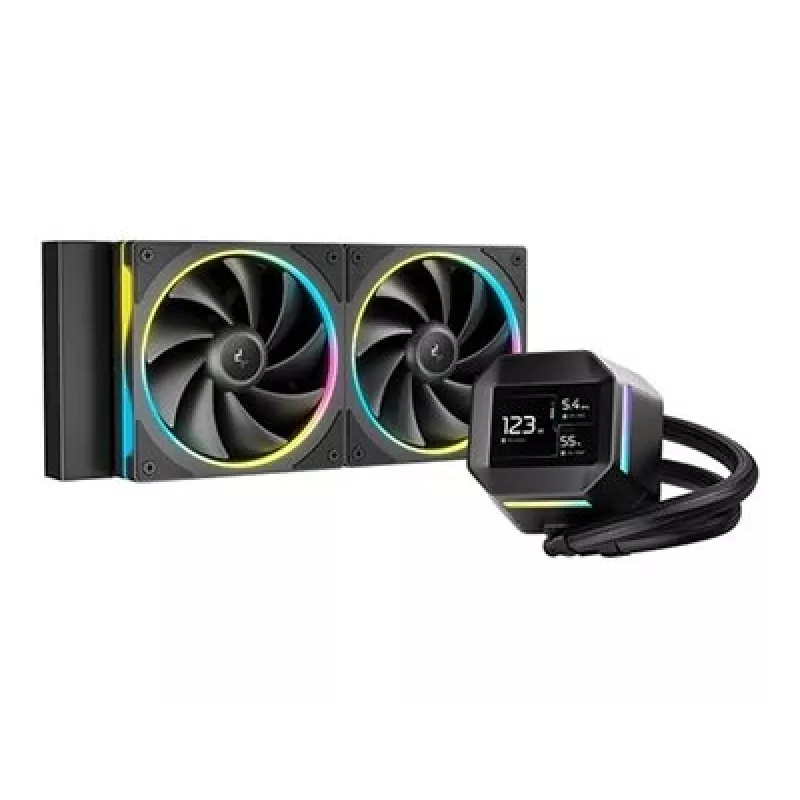 Liquid Cooling Kit DeepCool LM240 12 cm Black