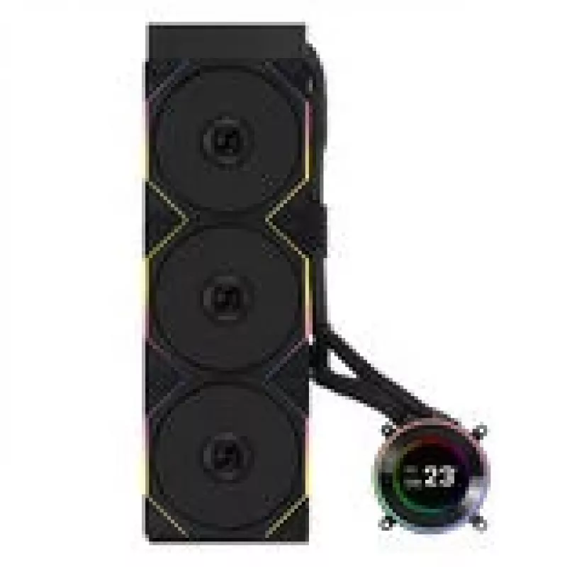 All-in-one liquid cooler Lian Li GA II Hydroshift II LCD-C 360TL 12 cm Black