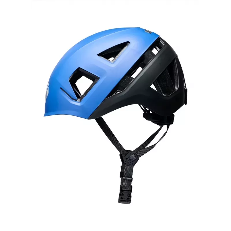 Protective half helmet Black Diamond Capitan E Drifter Blue M/L — hard shell, EPS, 58–63 cm, 350 g, adjustable, ventilation