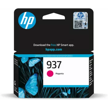 HP 937 Magenta Original Ink Cartridge, Magenta, 1 pc(s), 800 pages