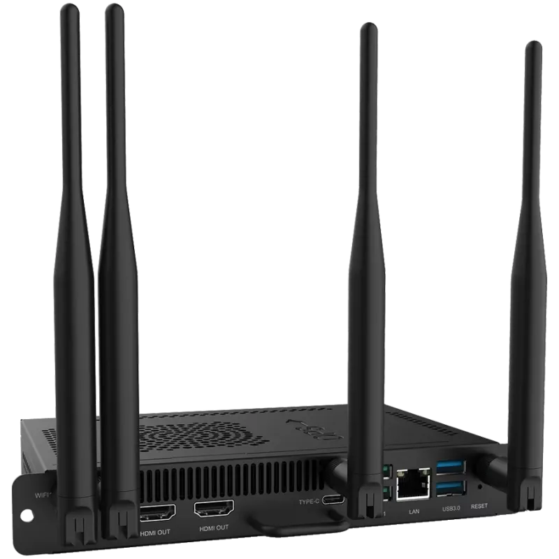 Desktop PC Prestigio Solutions for Multiboard Light & Light+ Series — Intel Core i5-1235U, 8GB DDR5, 256GB SSD, 3G LTE, Wi‑Fi 6, TPM 2.0, Windows 11 trial