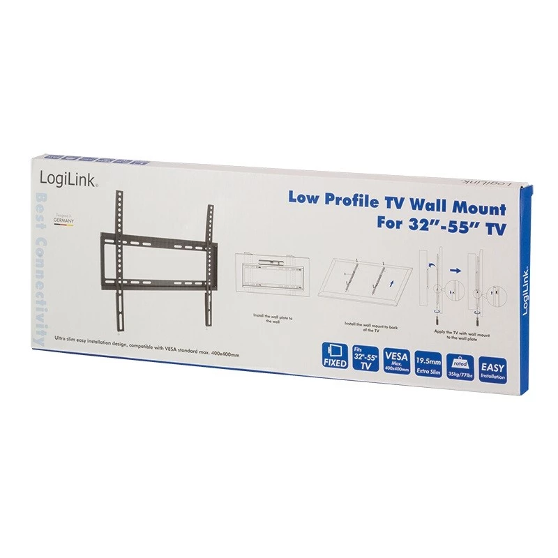TV mount LogiLink BP0009 139.7 cm (55 inch) Black